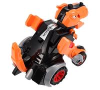 IMIKEYA Voiture Dinosaure à pour Garçon et Filles Modèle Transformable aux Chocs Jouet Éducatif 3 Ans et Plus pour Amusement Interactif Voiture à Tirer Dinosaures