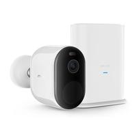 IMILAB Caméra de Surveillance étanche extérieure EC4, système de Surveillance Solaire de Surveillance de Mouvement PIR Haute définition 2K 4MP Haute définition (IMI2 Set)