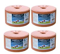imima Mineral Lick Horse VITAMIN PLUS Selenium Salt Lick Set 4 x 3kg - Pierres pour lécher le sel pour chevaux, moutons, chèvres, gibier et bovins - Pierre minérale pour lécher le sel