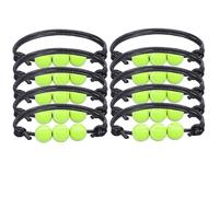 IMINI Lot de 10 bracelets de tennis pour hommes, garçons et filles - Chaîne tressée réglable en acrylique - Cadeau inspirant pour les fans de sport, les joueurs d'équipe - Léger, Acrylique, Pas de