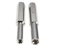 iMinker 3,8mm + 4.5mm acier tournevis Sécurité Bit Set Tool (5cm de longueur) Ouvert pour NES SNES N64 Super Nintendo 64 GameBoy et GameCube Systems (1 jeu)