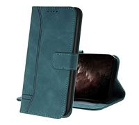 IMIRST Flip Case for Samsung Galaxy S23+ Faux Leather Wallet Card Holder Book Style Folio Stand View Cover Pouch for Samsung Galaxy S23 Plus. HX3 Green
