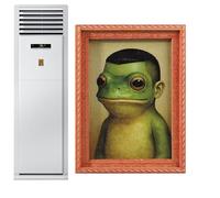 Imitans Funny - Cadre photo de grenouille avec tableau blanc - Aimant décoratif pour tableau blanc - Pour maison, bureau, salle de classe, résidence, casier, appartement