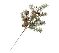 Imitation branches de vacances Art Craft Guirlandes décoratives à fixation murale avec arrangements (vert, 60 cm)