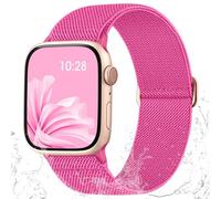 IMIVIO Bracelets Sport Compatible avec Bracelet Apple Watch 42mm 40mm 41mm 38mm 44mm 45mm 46mm 49mm, Lmperméable et Antifouling Nylon Band pour iWatch Serie 10 9 8 7 6 5 4 3 SE Ultra 2 1, Femme Homme