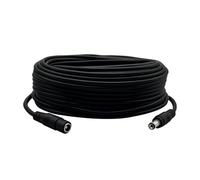 IMIYORE Câble d'extension d'alimentation CC mâle vers femelle compatible avec 12 V 3 A pour caméras de vidéosurveillance, bandes LED, routeurs, moniteurs, noir, 20 m