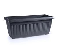 IMJ-Global - Jardiniere Exterieur Grande Taille Rectangulaire (60x25,7x23,8 cm) Pot de Fleur 18 litres, Bac a Fleurs Exterieur Grande Taille en Plastique Résistant aux Intempéries et Aux UV