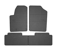 IMJ-Global Tapis de voiture en caoutchouc elToro sur mesure compatibles avec Citroën Berlingo I 1996-2010 5 places, ensemble complet de tapis de voiture pour améliorer le look et la sportivité