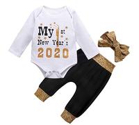 IMJONO Garçon Ensemble, Nouveau Bébé Fille Garçon Nuage Impression et Pantalons Ensemble de vêtements (6-12 Mois, S-d-Blanc)