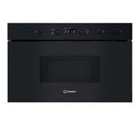 Indesit - Micro-ondes encastrable, noir, solo, 22 l, plateau 25 cm, dã©congã©lation imk11b