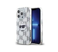 IML Choupette Tête et monogramme - Coque pour iPhone 15 Pro Max (Transparent)