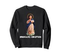 Immaculée Conception Mary Breviarium Traditionnel Catholique Sweatshirt