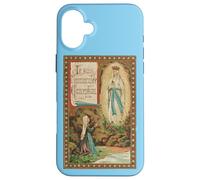 Immaculée Conception Notre Dame Lourdes Bernadette Coque pour iPhone 16 Plus