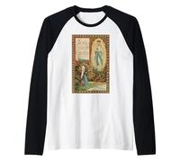 Immaculée Conception Notre Dame Lourdes Bernadette Manche Raglan