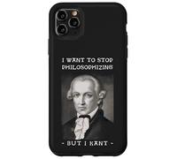 Immanuel Kant : Je Veux arrêter de Philosopher Le Jeu de Mots Coque pour iPhone 11 Pro Max