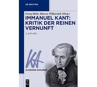 Immanuel Kant – Kritik Der Reinen Vernunft – De Gruyter
