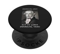 Immanuel Kant Philosophe Allemand mais au Moins essayé PopSockets PopGrip Adhésif