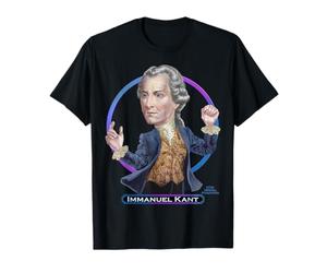 Immanuel Kant, Philosophe Allemand, Pionnier de la pensée Moderne T-Shirt