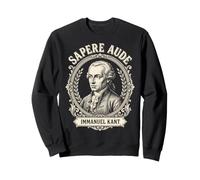 Immanuel Kant Philosophie Sapere Sweatshirt