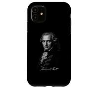 Immanuel Kant Portrait Classique du Philosophe des Lumières Coque pour iPhone 11
