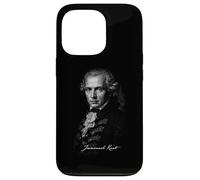 Immanuel Kant Portrait Classique du Philosophe des Lumières Coque pour iPhone 13 Pro
