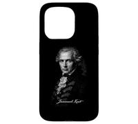 Immanuel Kant Portrait Classique du Philosophe des Lumières Coque pour iPhone 15 Pro