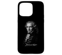 Immanuel Kant Portrait Classique du Philosophe des Lumières Coque pour iPhone 15 Pro Max