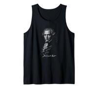 Immanuel Kant Portrait Classique du Philosophe des Lumières Débardeur
