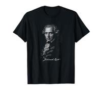 Immanuel Kant Portrait Classique du Philosophe des Lumières T-Shirt
