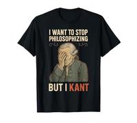 Immanuel Kant Pun Je Veux arrêter de philosophiser la philosophie T-Shirt