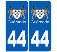 immatriculation 44 Guérande - Autocollant/Sticker