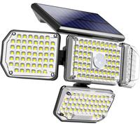 IMMAX CLOVER-2 Applique solaire extérieure à LED avec panneau solaire externe, 4,5W