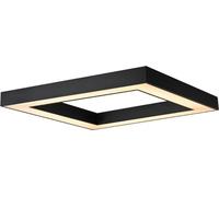 IMMAX NEO CANTO SLIM SMART plafonnier 80 x 80cm 60W noir Zigbee 3.0, TUYA