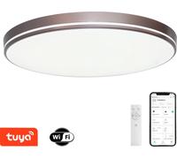Immax NEO LITE AREAS Plafonnier intelligent 40cm, 24W café Tuya WiFi