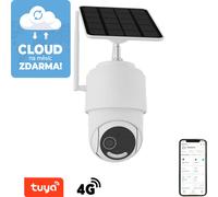 Immax SMART Caméra extérieure rotative MULTI avec 4G et panneau solaire 07759L