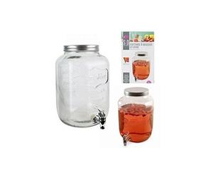 immense fontaine a boisson 8 l bocal geant distributeur verre 31 x 20 cm