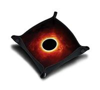 IMMERSION Piste de dés 21x21 cm - Plateau à dés Pliable Haute Qualité pour Jeu de Société - l'accessoire Parfait pour Vos Jeux - idéal pour Le Transport - incassable - imprimé en France (Eclipse)