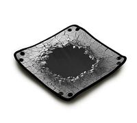 IMMERSION Piste de dés 21x21 cm - Plateau à dés Pliable Haute Qualité pour Jeu de Société - l'accessoire Parfait pour Vos Jeux - incassable - imprimé en France (Dark Hole)