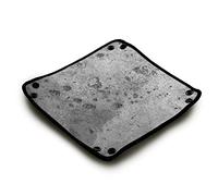 Piste de dés Moon Texture 21x21 cm - Plateau à dés Pliable - Immersion Haute Qualité pour Jeu de Société - l'accessoire Parfait pour Vos Jeux - incassable - imprimé en France