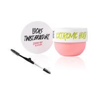 immetee Gel pour tresses africaine, Gel lock et twist pour coiffures tressées, Extra hold tresse all day locks, 24h Gels de contrôle des bords pour tresses françaises 150g