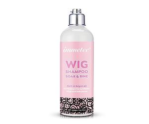 immetee Shampoing Perruque Synthétique, pour Extensions Capillaires, Synthetic Hair Wig Shampoo, for Pro Series wigs, lace wigs and hair systems, perruque d'entretien 300ml(Synthetic Wig Shampoo)