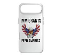 Immigrants Feed America US Eagle Flag Pro Immigration Rights Coque pour iPhone Air