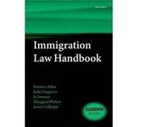 Immigration Law Handbook - Gillespie James Barrister retired Barrister retired - Oxford University Press - Livre en Anglais - Paperback Gillespie James Barrister retired Barrister retiredGillespie Jam