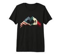 Immigration Pro Roots Mexicain-Américain T-Shirt Haut de Gamme
