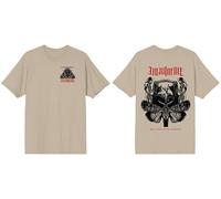 Imminence Sacrifice Homme T-Shirt Manches Courtes Beige XL 100% Coton Regular/Coupe Standard