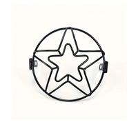 IMMLSX Couverture Protecteur Phare Couverture Universelle Noire De Protection Phare Gril Moto Pour La Rétro Coureur Café(D)