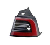 IMMLSX Feu Arrière Auto Clignotant D'avertissement Arrière Jaune Pour Tesla Pour Modèle 3 Y 2021-2024 E*U Feu Stop Freinage Voiture Assemblage Lumière 4 Broches Queue Led(Only 1 Outer Right)