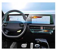 IMMLSX Film Protection Écran Film De Protection D'écran Tableau De Bord LCD De Navigation Centrale Pour KIA EV6 2023 Trempé Pour Climatisation HD(2pcs Sets)