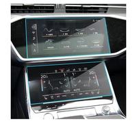 IMMLSX Film Protection Écran Film De Protection En Verre Trempé Pour Écran De Navigation GPS De Voiture Anti-rayures Pour A6 Pour A7 2019 2020 2021(GPS)