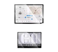 IMMLSX Film Protection Écran Pour Tesla Pour Model Y Pour Juniper Pour Model 3 Pour Highland Trempé Navigation Avant Écran Arrière Verre Trempé Protection Anti Explosion(2PCS Tempered Film)
